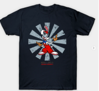 Classic Who Framed Roger Rabbit Retro Japanese T-Shirt Mens 100% Cotton Round Neck Short Sleeve T-Shirt