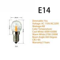 หรี่แสงได้110V 220V มินิ G4 E14 E12 G9 4W นำ K9แก้วไฟคริสตัลหลอดไฟ Cob แทนที่โคมไฟโคมไฟระย้าโคมระย้าฮาโลเจน