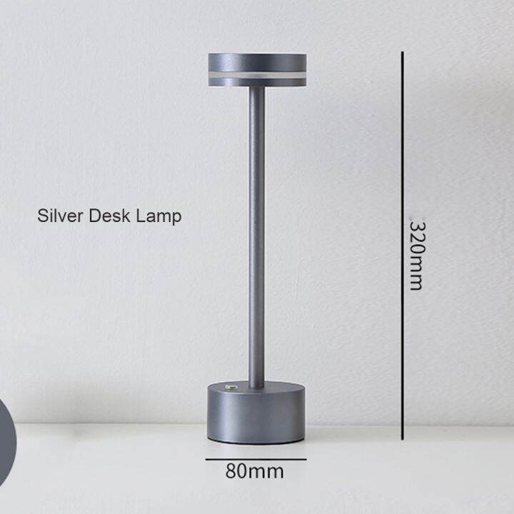 โคมไฟ-led-แบบตั้งโต๊ะชาร์จโคมไฟ-usb-บนโต๊ะระบบสัมผัสลดแสงสำหรับตกแต่งแถบการศึกษาภายนอกเตียงนอนไฟกลางคืนแบบพกพาแบบนอร์ดิกที่เรียบง่าย