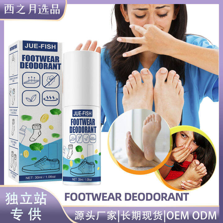 Jaysuing Ankle Sock Deodorant Shoe Deodorant Spray to Remove