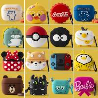 Applicable to Edifier MINIbuds heartless bluetooth earphone protective cover Sonic X3 soft shell x2 sets anti-fall X6 cartoon v02