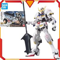 Bandai โมเดลเขื่อนภาพอนิเมะแบบดั้งเดิม HG IBO 001 1/144บาร์บาตอสของเล่นโมเดลประกอบเขื่อนมีรอยหยักของขวัญวันเกิด