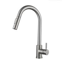 Kitchen Faucets Smart Induction 304 Stainless Steel Pull-out Black SensorMixed Tap Touch Control Sink Tap Torneira De Cozinha