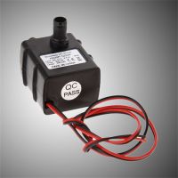 ปั๊มน้ำไฟฟ้าจุ่มใต้น้ำ Dc 12V 240l /H ปั๊มแอร์ปั๊มพ์เสียงเงียบพิเศษขนาดเล็กสีดำฮาร์ดแวร์เชิงกลปั๊มน้ำมืออาชีพ