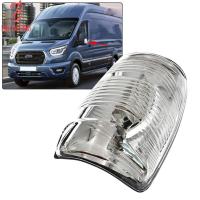 BC Lampu Sein Samping กระจกมองหลังรถไฟส่งสัญญาณฝาปิดเลนส์ใสไม่มีหลอดไฟเหมาะสำหรับ Ford Transit MK8อุปกรณ์เสริม2014 2019