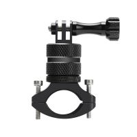 360 Degrees Rotary Aluminum Bike Handlebar Mount for Insta360 One RS Gopro Hero 10 9 8 7 6 5 4 Session 1/4 Screws Action Camera