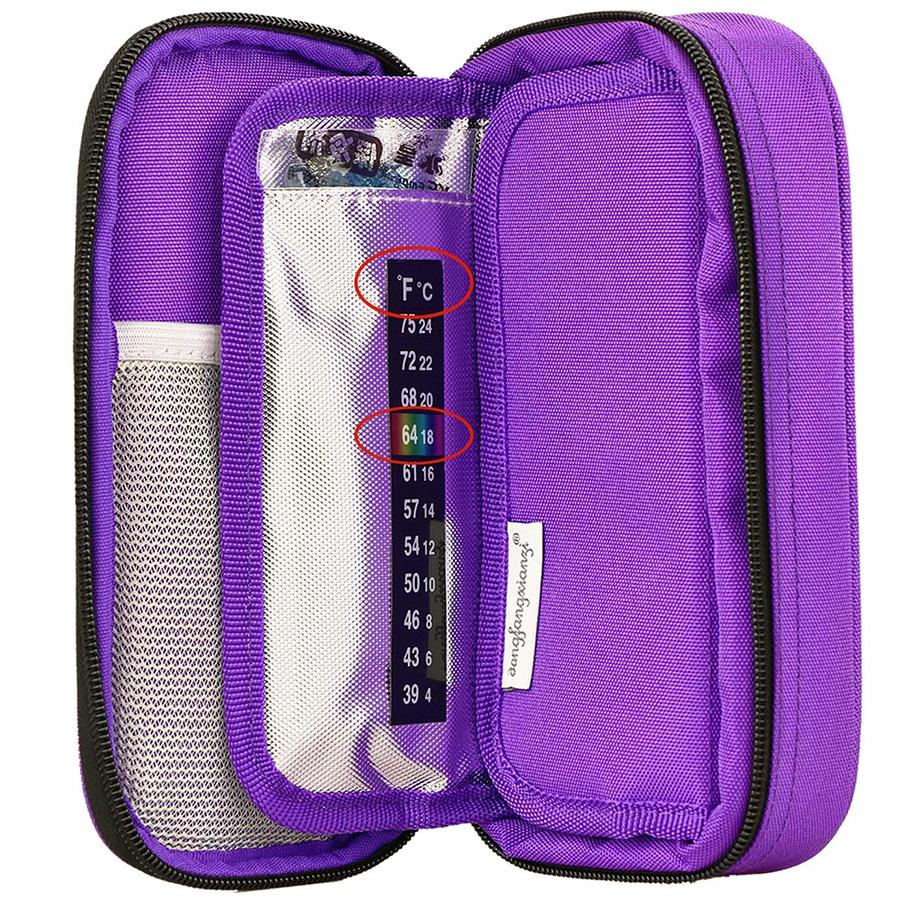 Home,Blue Travel Insulin Cooler Bag Insulin Cooler Travel Case Insulated Cooling Bag Diabetic Organize Medication Protection Outdoor Camping 