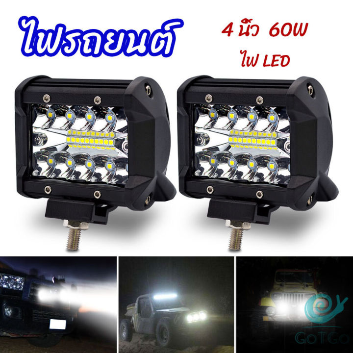 gotgo-ไฟสปอร์ตไลท์รถยนต์-ไฟสปอร์ตไลท์มอเตอร์ไซต์-ไฟหน้ารถ-car-lights