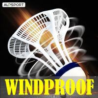 ♘❖⊙ ALP FF Windproof Nylon Plastic Rubber Yonex Training Shuttlecocks Resistant Not Rotten Resistant Badminton Ball Outdoor Shuttle Cocks