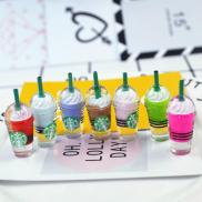 Squishy Slime Mô hình 04 ly Ice Tea Starbucks ToySquishy