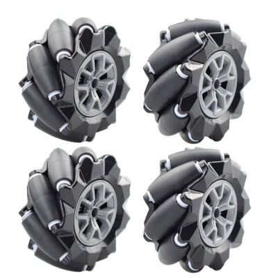 15KG Load Mecanum Wheel Omni Tires with 4mm6mm Metal Hubs for Arduino STM32 Robot Car DIY STEM Toy Parts