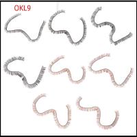 OKL9 5PCS ของขวัญ ตกแต่งของเล่น น้ำตาลเข้ม ขนตาปลอม ขนตา ขนตาปลอมตุ๊กตา อุปกรณ์ดอลลี่