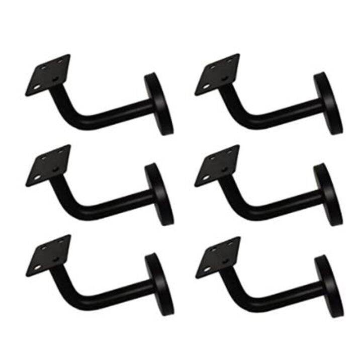 6 Pcs Stainless Steel Stair Handrail Bracket, Heavy Duty Stair Rail