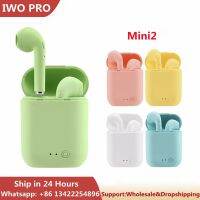 Mini2 TWS Wireless Headphones 2020 Bluetooth 5.0 Earphones Matte Air Macaron Earbuds With Mic Charging Box Headset PK i12 i7s