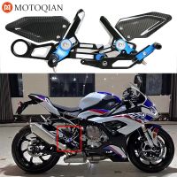 ที่วางเท้า2020คาร์บอนไฟเบอร์ชุดที่พักเท้าสำหรับ BMW S1000RR S 1000RR S1000 RR 2021เกียร์โยงจักรยานยนต์ที่วางเท้าอุปกรณ์เสริมหมุด