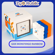 Rubik 3x3 GAN Monster Go Rainbow Stickerless