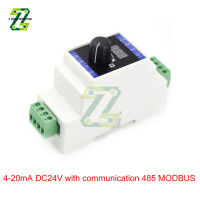 DC 24โวลต์ AC220V ในปัจจุบัน4-20mA กำเนิดสัญญาณจำลองอนาล็อกรถไฟการติดตั้งเครื่องกำเนิดไฟฟ้าสัญญาณปัจจุบันที่มี485 MODBUS