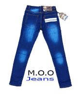 DENIM JEANS ยีนส์กินนี่กำลังมาแรง(No.63) กางเกงขาเดพผ้ายืด สีไบโอ Skinny Jeans