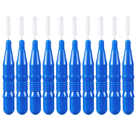 50 Pcs Floss Stick Paintbrush Cleaner Oral Care Accessory Tool Hygiene Durable Tooth Cleaning Plastic Parts