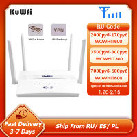 KuWFi 4G LTE Router Unlocked 150Mbps Router 4G Sim Card&amp;Wireless Wifi Hotspot With SIM Card Slot 4*2dBi External Antenna Routers