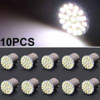 Bestoso 10 ชิ้น 24 โวลต์ 1156 ba15s 1206 22smd LED รถสำรองข้อมูลย้อนกลับเปิดไฟโคมไฟสีขาว