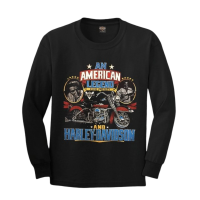 เสื้อยืดแขนยาวฮาเลย์ Harley-Davidson Reproduction (ML) ป้าย USA ผ้าCotton100 ใสสบาย