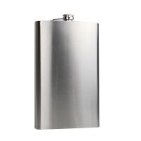 New23 64 Oz Wine Whisky Pot Bottle Hip Flasks Stainless Steel Flagon Drinker Alcohol Bottle Leather Cover Portable Outdoor Drinkware