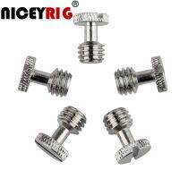 NICEYRIG 3/8 "สกรูกล้อง DSLR Rig 3/8ออกอย่างรวดเร็วแผ่นสกรู3/8โลหะผสมยึดสกรูไหล่ขาตั้งกล้อง (5ชิ้น/แพ็ค)