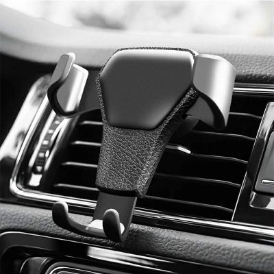 Universal Gravity Auto Phone Holder Car Air Vent Clip Mount Mobile Phone Holder CellPhone Stand Support For iPhone For Samsung Car Mounts