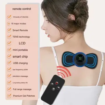 Xiaomi Electric EMS Pulse Neck Massager Pulse Lymphatic Massager Neck  Acupoints Lymphvity Massage Device For Neck Pain Relief