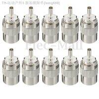 【CW】☑◊  10pcs UHF male PL259 plug solder RG8 RG213 LMR400 7D-FB silver