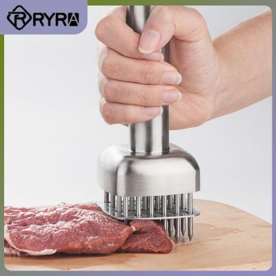 1pcs Meat Tenderizer 304 Stainless Steel Hammer Meat Artifact Professional Quick Knocking Hammer Pine Meat Needle Portable