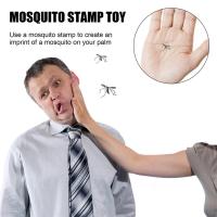 Mosquito Stamps DIY Children Toy Stamps Funny Dead Stamps Prank Mosquito Toys V6B1