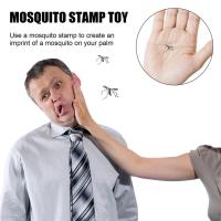 Mosquito Stamp Toy Self Ink Novelty Prank Toys Stamp For Kids D6S3
