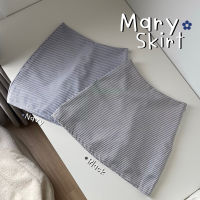 Mary Skirt - กระโปรงสั้นลายทาง