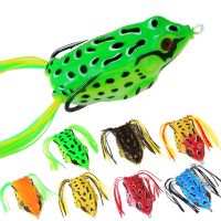 hot！【DT】 1Pcs 5g 9g 13g 17.5g Soft Frog Fishing Lures Topwater Artificial Silicone Bait with Hooks Crankbait Bass Tackle