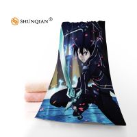 【Bathroom sale】ผ้าขนหนูเช็ดหน้า/ผ้าขนหนูอาบน้ำ SWORD Art OnlineHair/Face/ShowerSize 35X75Cm 70x140cm