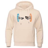 Back To The Future Movie Back To The Portal Mens Hoody Creativity Crewneck Hoodie Hip Hop Loose Hoodies Casual Autumn Hoodie Man Size XS-4XL