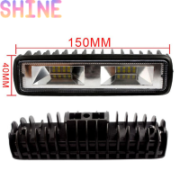 Shine LED FOG Lights ใหม่48W 12V Work Light Bar โคมไฟสปอตไลท์น้ำท่วมขับรถ Offroad