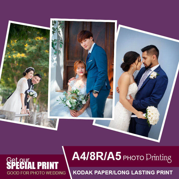 JJPRINTS Digital Photo Prints 8R/A4/A5 size - Kodak/Matte Rough Satin ...