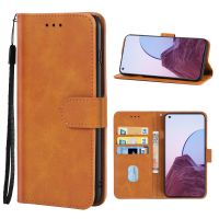 SmartPhonemall Leather Phone Case For OnePlus Nord N20 5G / OPPO A96 5G / Reno7 Z / Reno7 Lite 5G(Brown)