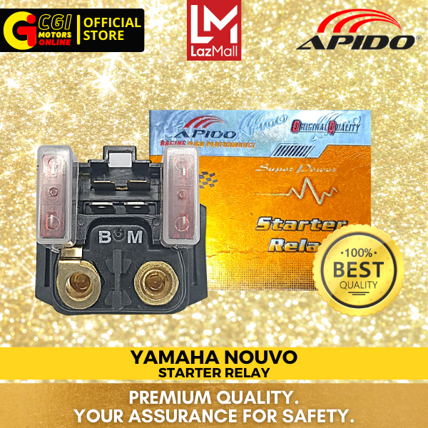 APIDO Starter Relay for Yamaha Nouvo Lazada PH