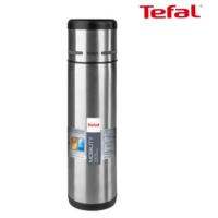 กระบอกน้ำเก็บอุณหภูมิ TEFAL MOBILITY รุ่น K3061224 ความจุ 0.5 ลิตร เก็บอุณหภูมิได้ทั้งร้อนเเละเย็น ผลิตจากสเตนเลสคุณภาพดี แข็งเเรง ทนทาน ของแท้