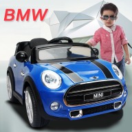 Ô tô xe điện trẻ em MINI COOPER DLS06 đồ chơi cho bé 2 động cơ (Đỏ - Hồng - Trắng) thumbnail