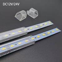 5 Pz * 50ซม. Allingrosso A Farica DC 12V 24V SMD 5730 5630 LED Rigido Striscia Bar Luce Alluminio Shell Copertura Pc แท่ง LED Luce 5730