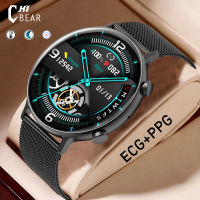 1.28“Slim Body Bluetooth Call Smart Watch Ladies IP67 Waterproof Monitor ECG+PPG Men Smartwatch For XIAOMI+