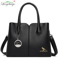 Women Bag Vintage Casual Tote Top-Handle Women Messenger Bags Shoulder student Handbag Purse Wallet Leather 2021 New