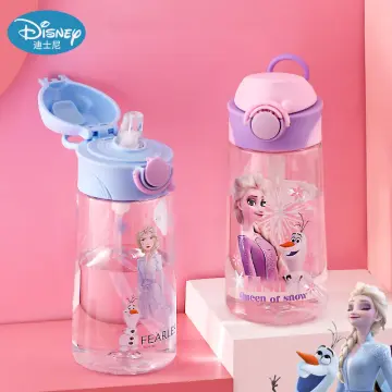 Disney Cup Frozen Elsa Princess Pixar Donald Duck Water Bottle Minnie  Mickey Mouse Thermos Cup Cute Water Bottle for Girls