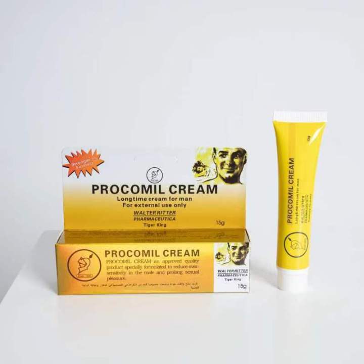 **จัดส่งที่รวดเร็ว**โปโคมิล ครีมชะลอการหลั่ง อึดทนนาน procomil​ cream พร้อมส่งไม่ระบุชื่อหน้ากล่อง