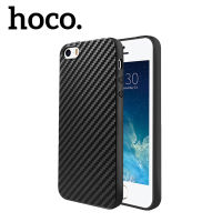 Hoco TPU Case Ultra Slim For iPhone SE , iPhone 5 , iPhone 5s เคสลายเคฟล่า
